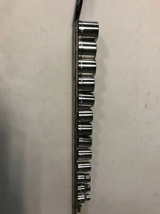 Nuovo Set di Prese Artigianali 3/8" Unità 6 Punti 1/4 - 1 Pollice SAE 13pz - Foto 1 di 3