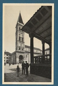 Vintage postcard 1930s, TROGIR trg i katedrala, Croatia Dalmatia ! - Picture 1 of 2