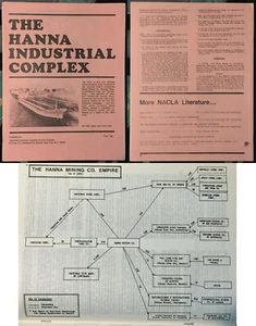 The Hanna INDUSTRIAL COMPLEX 1969 POLITICAL CORRUPTION Brazil Latin America wOw! - Foto 1 di 4