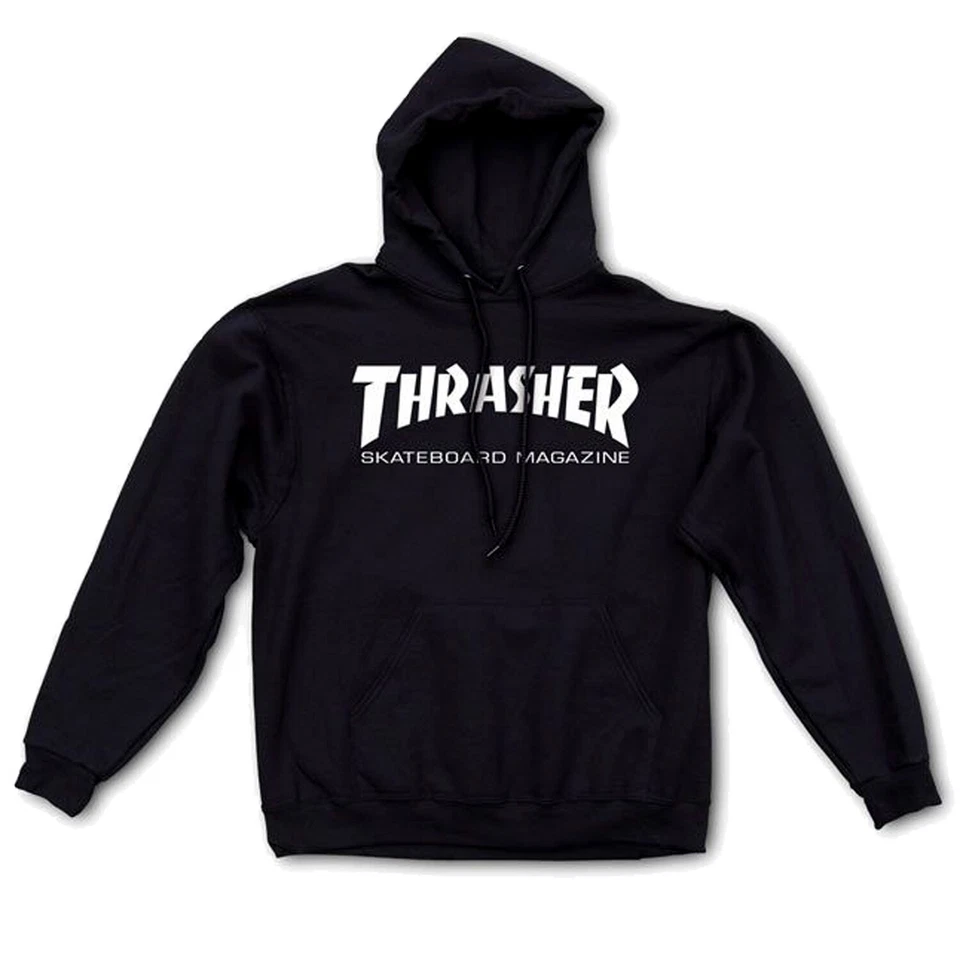 Thrasher скейтборд толстовка с капюшоном коньков Mag черный - Изображение 1 из 1
