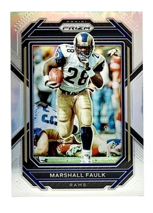 Panini Prizm Silver #167 2022 Marshall Faulk St. Louis Rams - Imagen 1 de 2