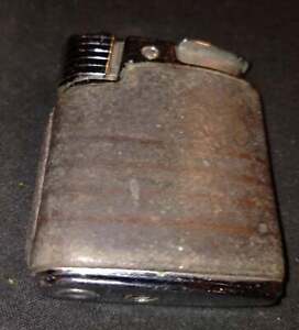 Vintange Ronson Leather Cased Lighter In Good Condition