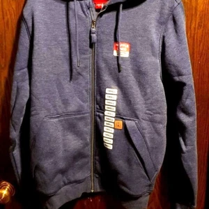 Neu mit Etikett Coleman Waffeljacke Hoodie für Herren Small dunkelgrau - Bild 1 von 3