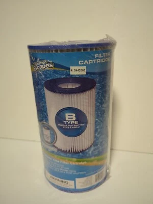 Summer Escapes Cartridge Filter Type B Type IV Swimming Pool Filter Pump - Image 1 of 4