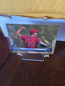2022 TOPPS NOW OPENING DAY REID DETMERS NO-HITTER ROOKIE CARD RC LA ANGELS - Picture 1 of 2