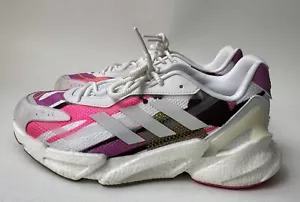 Adidas Thebe Magugu x X9000L4 Donna 'White Team Shock Pink' HP2119 Taglia 7 -B13 - Foto 1 di 10