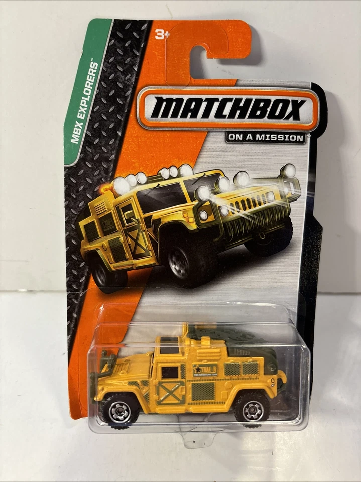 Matchbox MBX Explorers Hummer, 48/120 Yellow - Image 1 of 1
