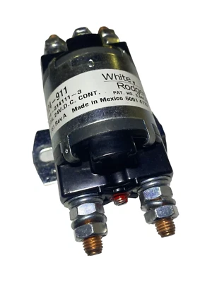 White-Rodgers 124-911 Contactor, Single, 100 A, 600 Vac 24 VDC - Image 1 of 3