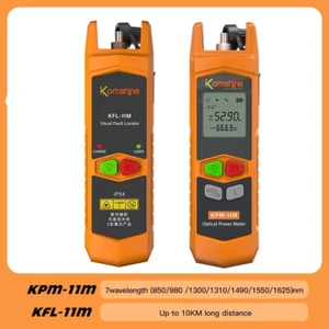 Mini Fiber Optic Power Meter KPM-11M,KomShine KFL-11M 10mw Visual Fault Locator - Picture 1 of 8