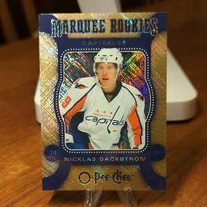 2007-08 UPPER DECK O-PEE-CHEE OPC NICKLAS BACKSTROM MARQUEE ROOKIE SILVER #598