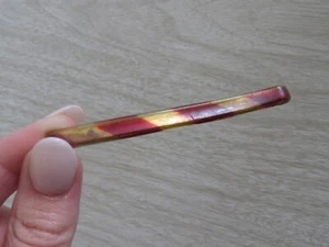 VTG 1 Goody Stay Tight Clasp Clip Hair Barrette USA Mock Tortoise Shell 3" READ - Picture 1 of 11