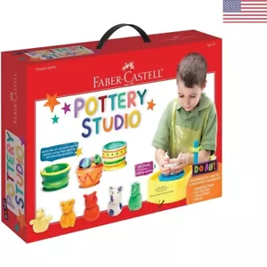 Kids Pottery Wheel Kit - Complete Pottery Wheel and Painting Set for Ages 8+ - Picture 1 of 4