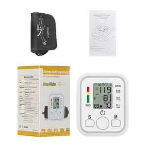 2025 Digital Automatic Blood Pressure Monitor Upper Arm BP Machine Heart Rate - Picture 1 of 12