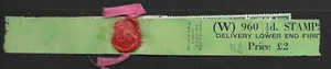 ½d Photogravure Coil Leader - with 3 stamps attached (W 960) UNMOUNTED MINT - Picture 1 of 1