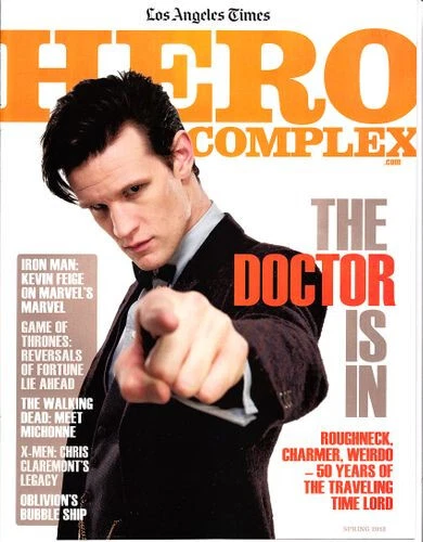 Doctor Who Hero Complex 2013 revista Wondercon LA Times (portada de Matt Smith) NUEVO Foto 1 de 1