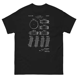 1940 Ice Hockey Puck US Patent Vintage Unisex Сlassic T-Shirt - Picture 1 of 9