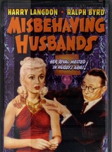 MISBEHAVING HUSBANDS~1941 VG/C DVD~LUANA WALTERS BETTY BLYTHE HARRY LANGDON - Picture 1 of 3