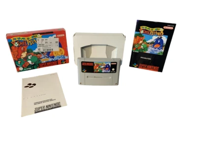 Super Mario World 2 - Yoshis Island | SNES | Super Nintendo | inkl. Hardcase - Bild 1 von 4