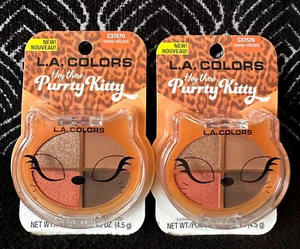 2pk SOMBRA DE OJOS EN POLVO PRENSADO 4 COLORES PURRTY KITTY MEOW-NIFICENT C37570 - Imagen 1 de 7