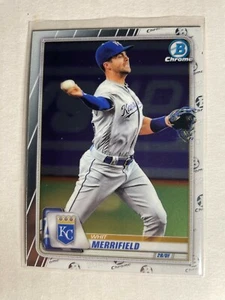 2020 Bowman Chrome #6 Whit Merrifield - Kansas City Royals - All Star - Picture 1 of 2
