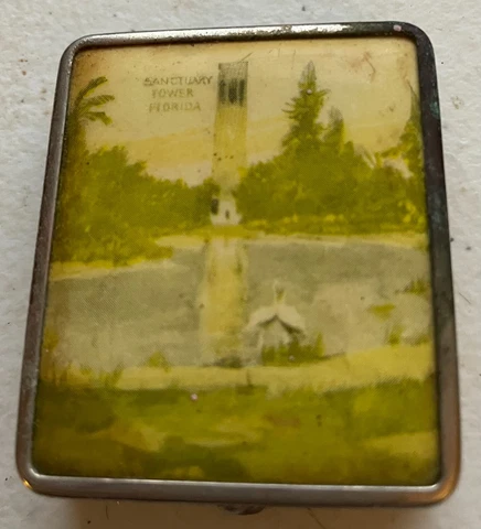 Bok Sanctuary The Bell Tower Tin Box  1950's Cover