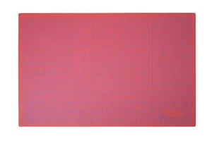 Schneidematte 3-lagig selbstheilend - rot orange 60x90cm Schneideunterlage A1 - Bild 1 von 2