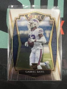 2020 Select GABRIEL DAVIS Premier Level Rookie #182 Buffalo Bills Rookie RC - Bild 1 von 2