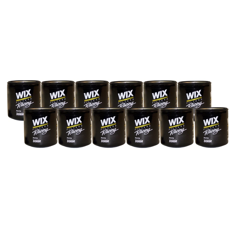 Wix Racing Set 12 Engine Motor Oil Filters For Buick Cadillac Chevy GMC StdAsp - Image 1 of 1