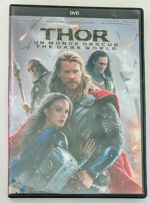 Thor: The Dark World DVD (2013) - Region 1 - FR/EN/ES - VG+ (Tested) - Image 1 of 4