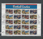 U S Full Sheet Of Mint Stamps Scott #3146A Legendary Football Coaches-
