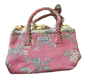 April Cornell Tapestry Design Top Handle Tote Med for Isabella’s Journey - Picture 1 of 1