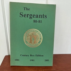 Ancient and Honorable Artillery Company 1980-1981 The Sergeants Yearbook, Rare - Picture 1 of 11