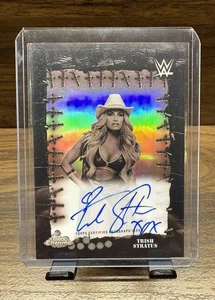 2025 Topps Chrome WWE x Cactus Jack Trish Stratus Famed Phantoms Auto Refractor - Picture 1 of 2