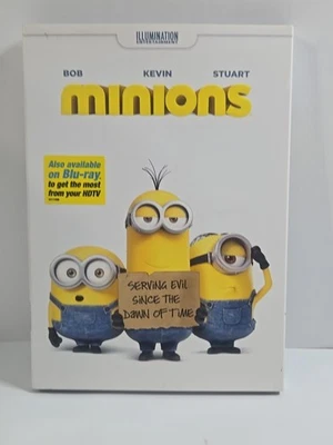 New Sealed Minions Animated Cartoon Comedy Movie Sandra Bullock DVD 2015 - Image 1 of 3