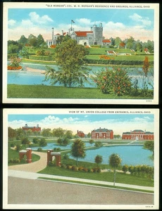 2 POSTCARDS - ALLIANCE, OHIO - Picture 1 of 1