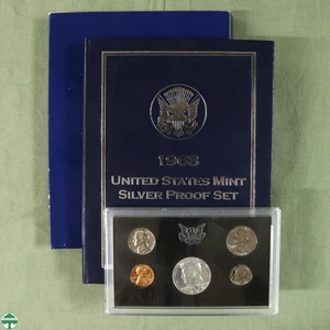 1968 United States Mint Silver Proof Set - 5 Coin set of Proof Strike Coins - Picture 1 of 7