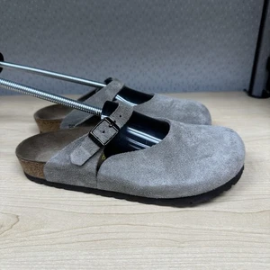Zuecos Birkenstock Rosemead Mary Jane talla 38 color tostado L 7 M 5 usados una vez - Imagen 1 de 7