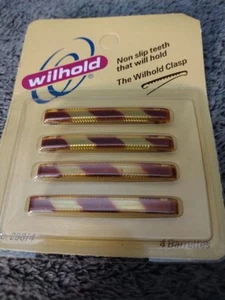 Vintage Wilhold Wil-hold (4) 298/4 Haarspangen 2" USA 1970er NOS - Bild 1 von 4
