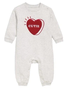 Old Navy Baby Boy Girl Clothes 18-24 Months Jumpsuit Cute Heart Outfit New - Picture 1 of 2