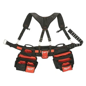 Milwaukee Contractor Work Belt With Suspension Rig - Picture 1 of 8