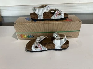 Birkis Tuvalu BF Adjustable Strap Buckle Kids Sandals Size EU26 US C8 - Picture 1 of 6