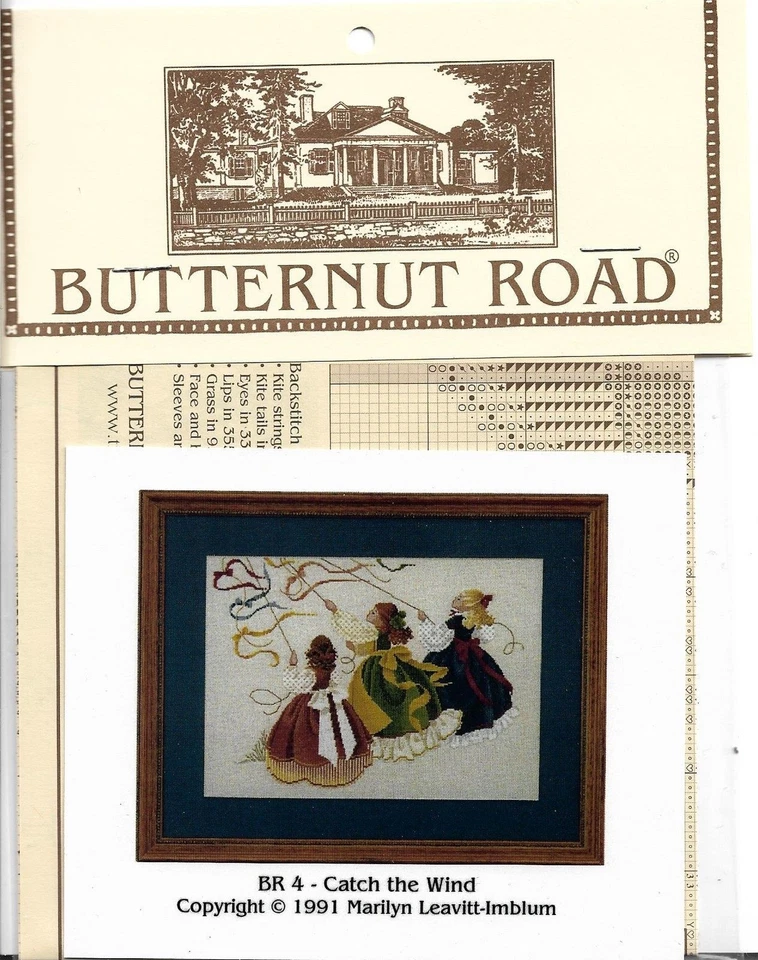 Catch The Wind by Butternut Road cross stitch pattern - Image 1 of 1