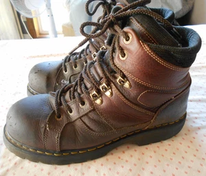 Dr Doc Martens Industrial IronBridge Brown Steel Toe Work Boot AW004 11 M or 12w - Picture 1 of 9