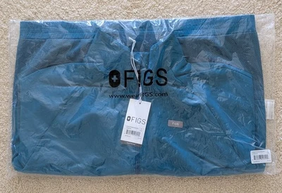 FIGS Women's Sydney Performance Scrub Jacket Teal Small S - NWT - Image 1 of 4