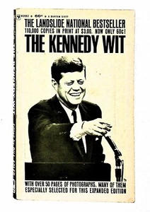 The Kennedy Wit Edited by Bill Adler 1964 Paperback Book - Foto 1 di 3
