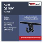 Produktbild - abnehmbar Anhängekupplung Autohak für Audi Q3 SUV F3B BJ 07.18- NEU Eintragungsf