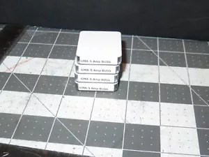 Lote de 20 fusibles de tubo de vidrio de acción rápida BP / GMA-5 BUSSMANN 5 mm x 20 mm - Imagen 1 de 4