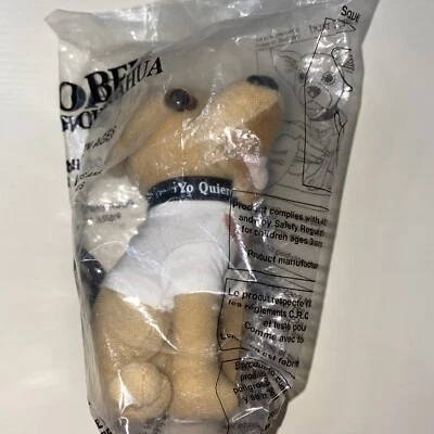 VTG Taco Bell TOY Chihuahua Dog TALKS HOW COOL IS THIS New in Sealed Bag - Image 1 of 4