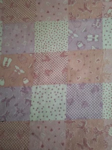 1 3/4Yds. Cute Design Flannel Cotton Quilt Fabric - Picture 1 of 1