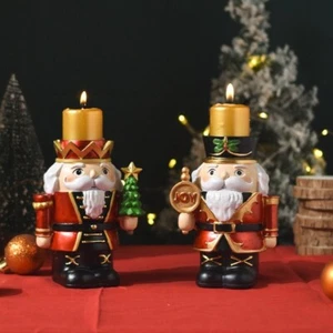 Desktop Decoration Christmas Nutcracker Candlestick Calcifer Candlestick - Bild 1 von 8